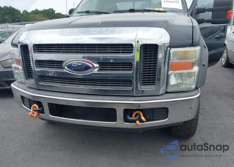 2008 Ford F-250 Xlt из США, поврежденный, VIN 1FTSX21598EB49113